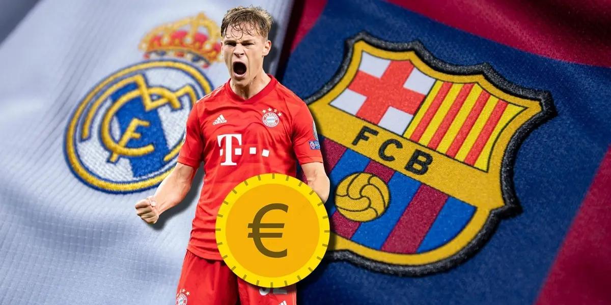 FC Barcelona y Real Madrid entraron en disputa por Joshua Kimmich, que termina contrato con el Bayern Múnich