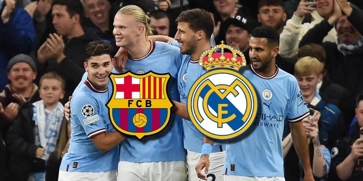 FC Barcelona y Real Madrid ya miran a estos jugadores del Manchester City para reforzarse en el 2024