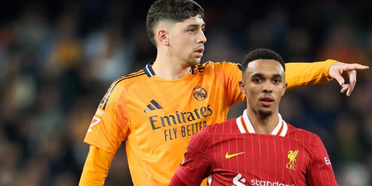 Federico Valverde - Alexander Arnold (Foto: X del Real Madrid)