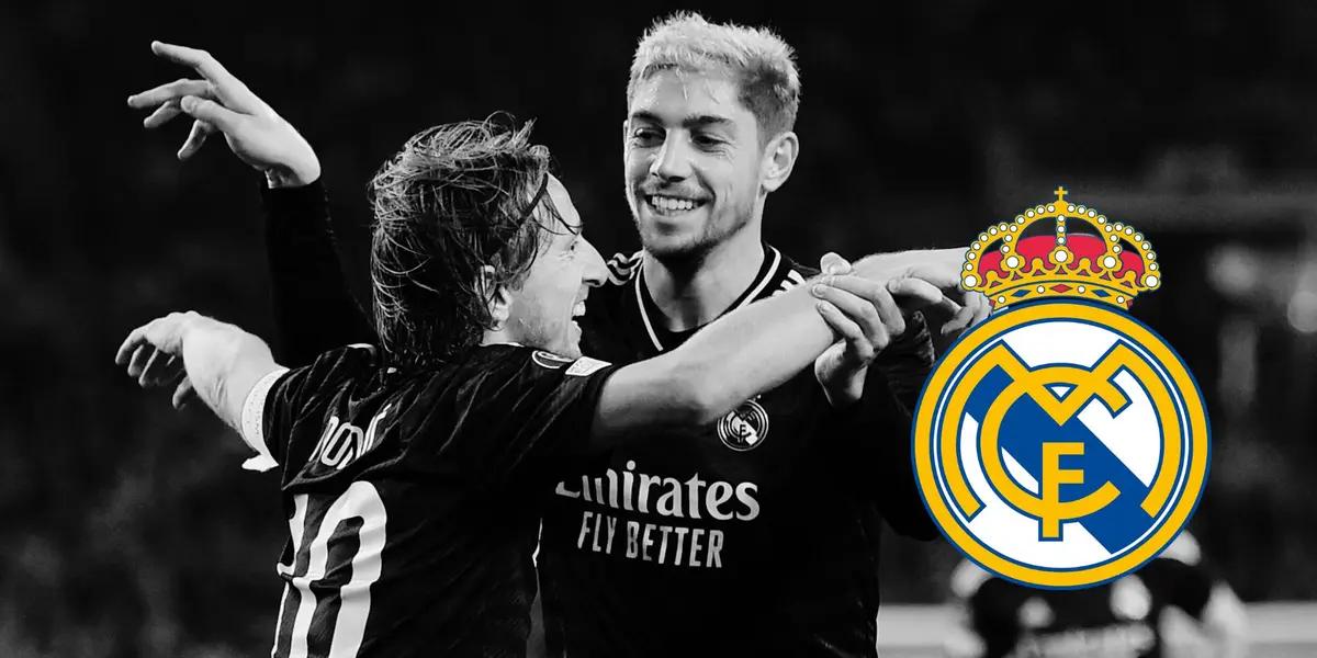 Federico Valverde - Luka Modriç (Foto: Real Madrid)