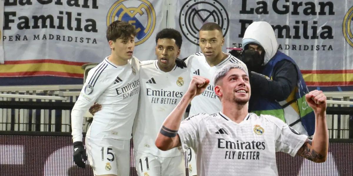 Federico Valverde - Real Madrid (Foto: X)