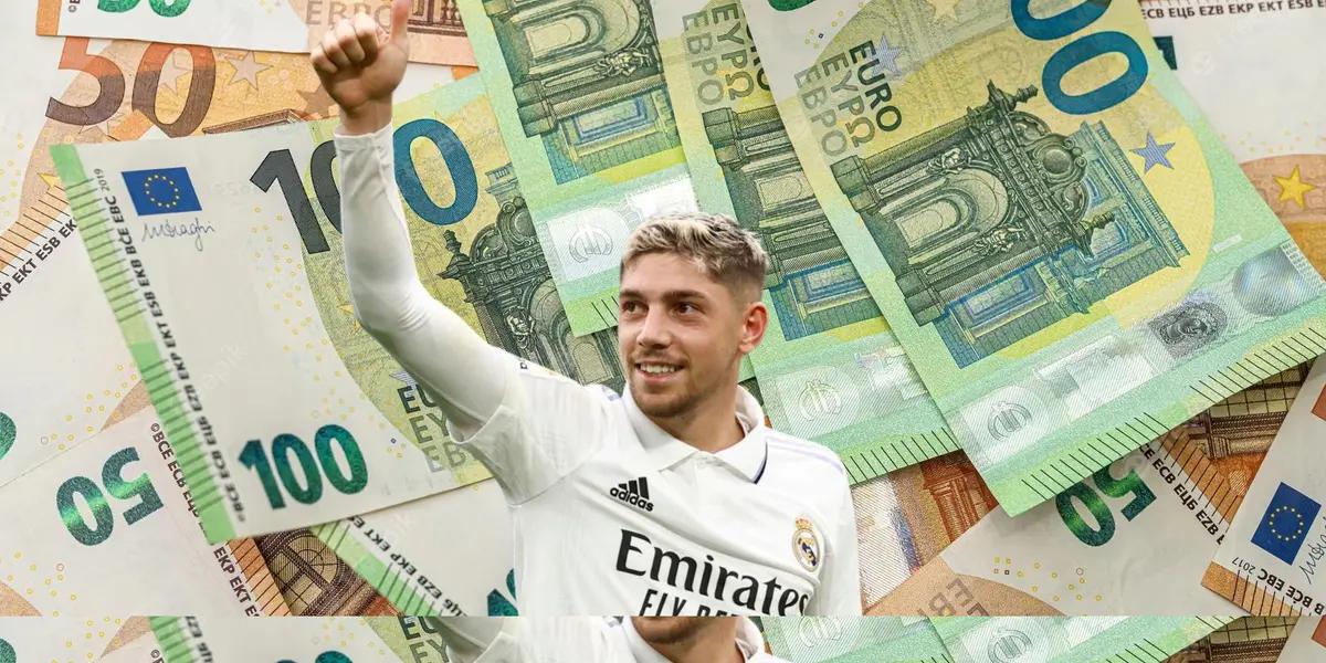 Federico Valverde recibió una suculenta oferta desde que podría mover el piso a cualquier jugador