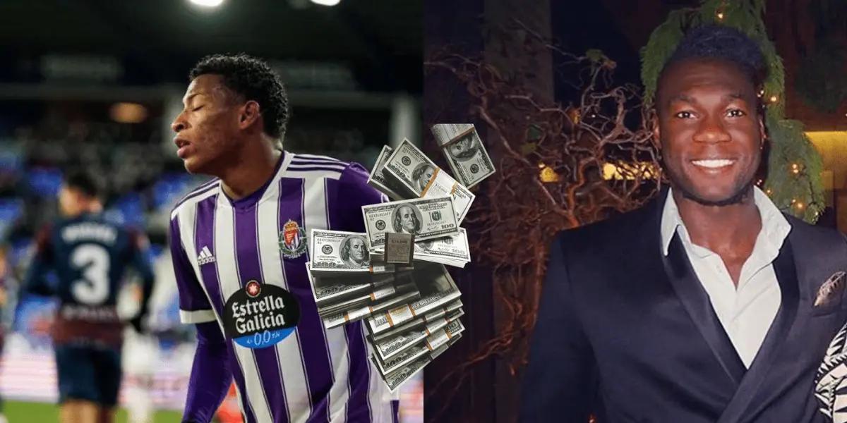 Felipe Caicedo gana una millonada mientras Plata cobra una miseria.