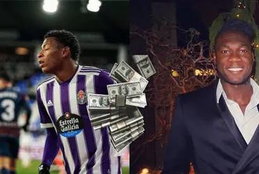 Felipe Caicedo gana una millonada mientras Plata cobra una miseria.