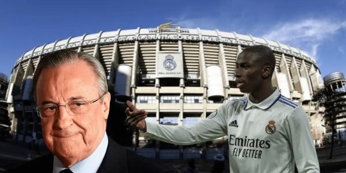 Ferland Mendy trabaja con el grupo y quedó a disposición de Carlo Ancelotti pero los directivos tienen otra idea para su futuro