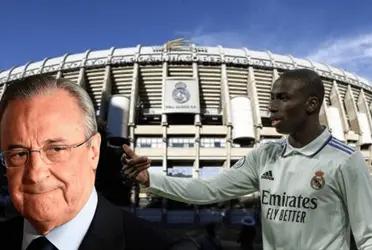 Ferland Mendy trabaja con el grupo y quedó a disposición de Carlo Ancelotti pero los directivos tienen otra idea para su futuro