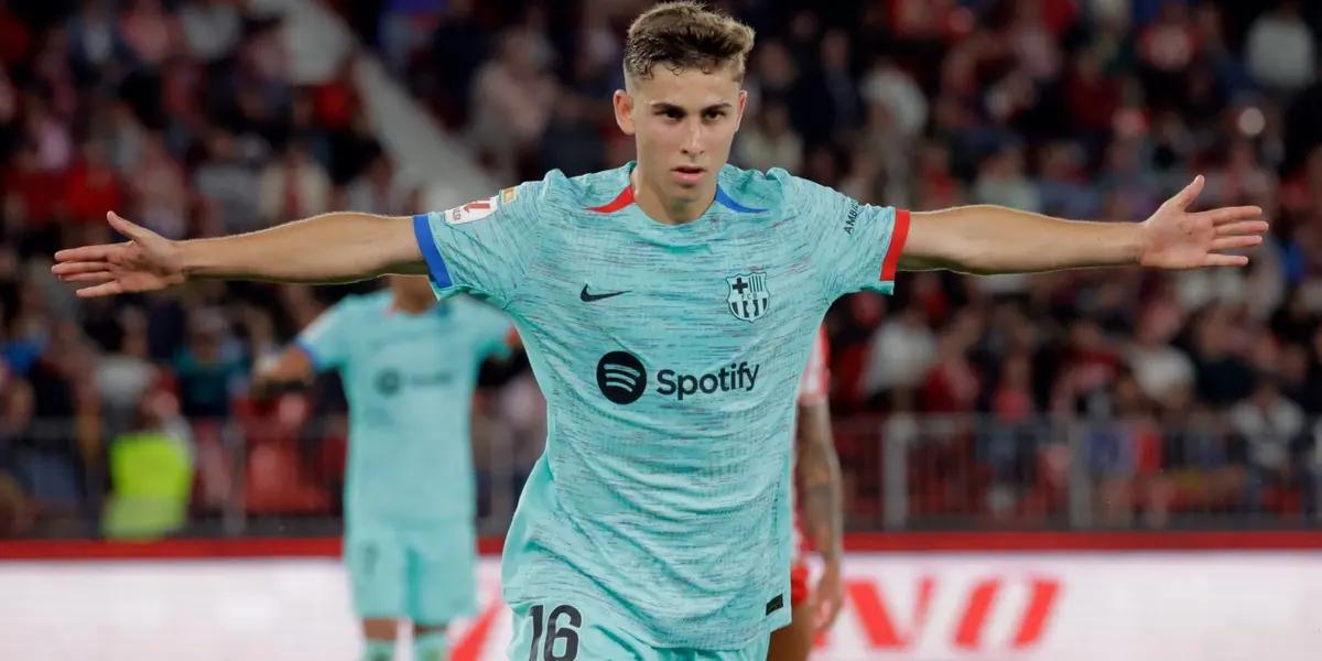 Fermín López, jugador del FC Barcelona