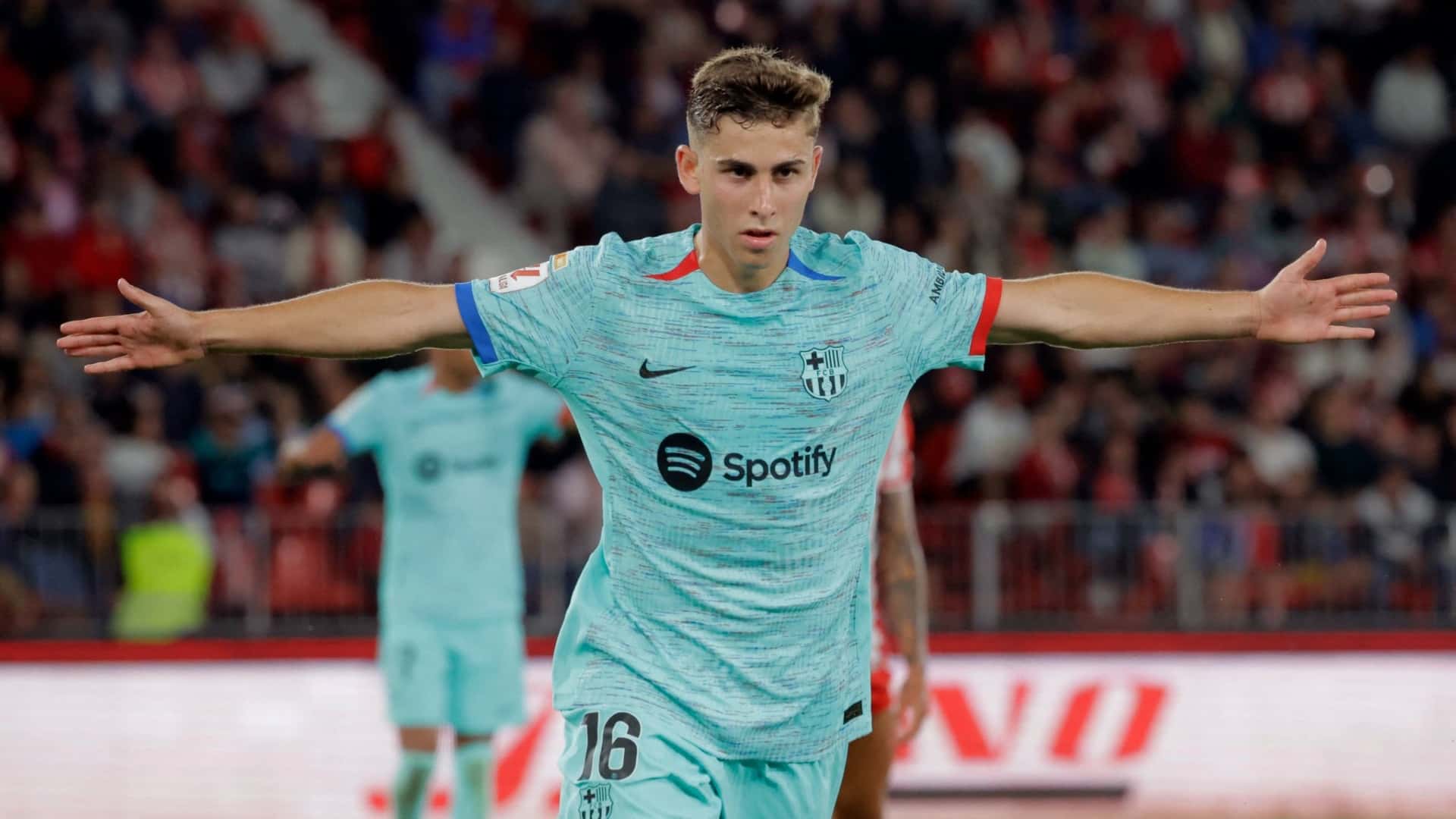 Fermín López, jugador del FC Barcelona
