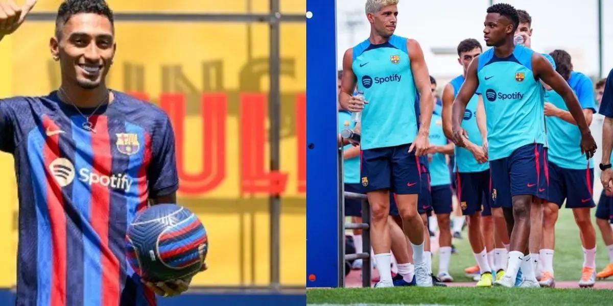 Ferrán Torres, Ansu Fati y Martin Braithwaite no tolerarían a Raphinha.