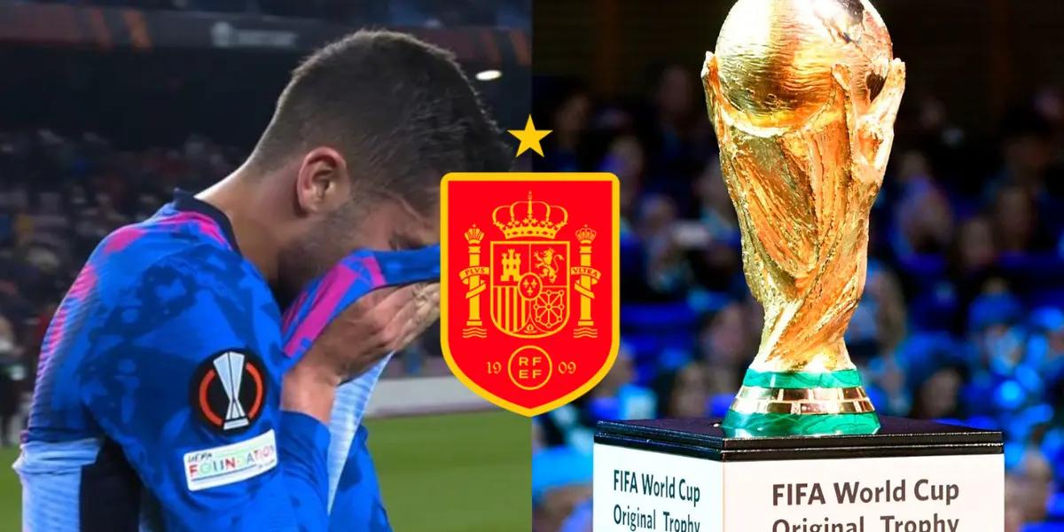 Ferrán Torres desperdició una nueva chance y su presencia en Qatar 2022 corre peligro.