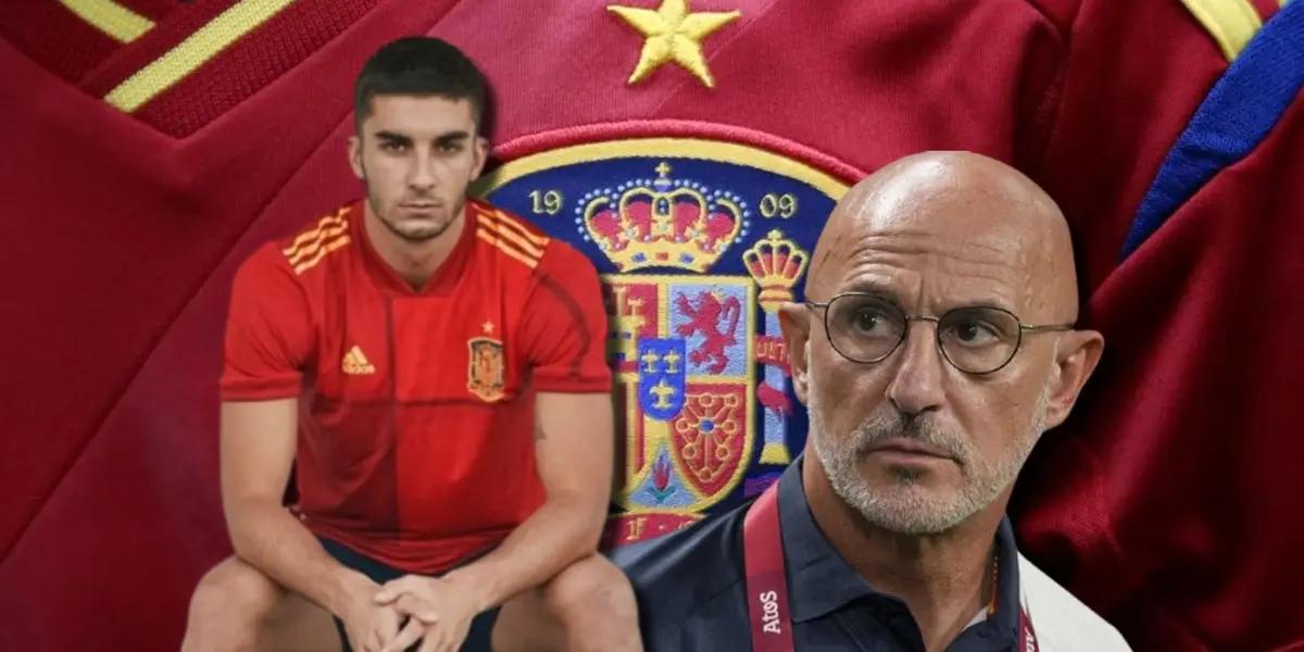 Ferran Torres no dio una con la Selección de España ante Escocia, otro delantero espera su oportunidad y que lo llamen