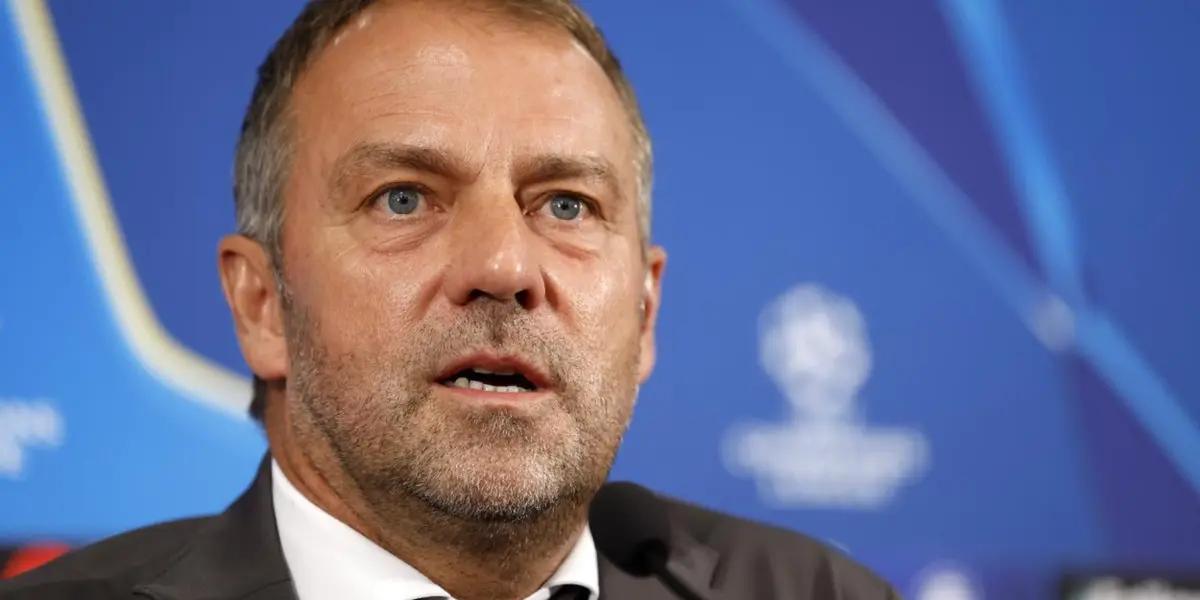 Flick en la rueda de prensa post partido del Barcelona - Alavés confesó esto del partido del Real Madrid