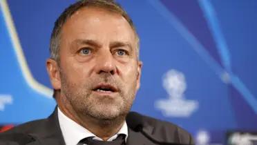 Flick en la rueda de prensa post partido del Barcelona - Alavés confesó esto del partido del Real Madrid