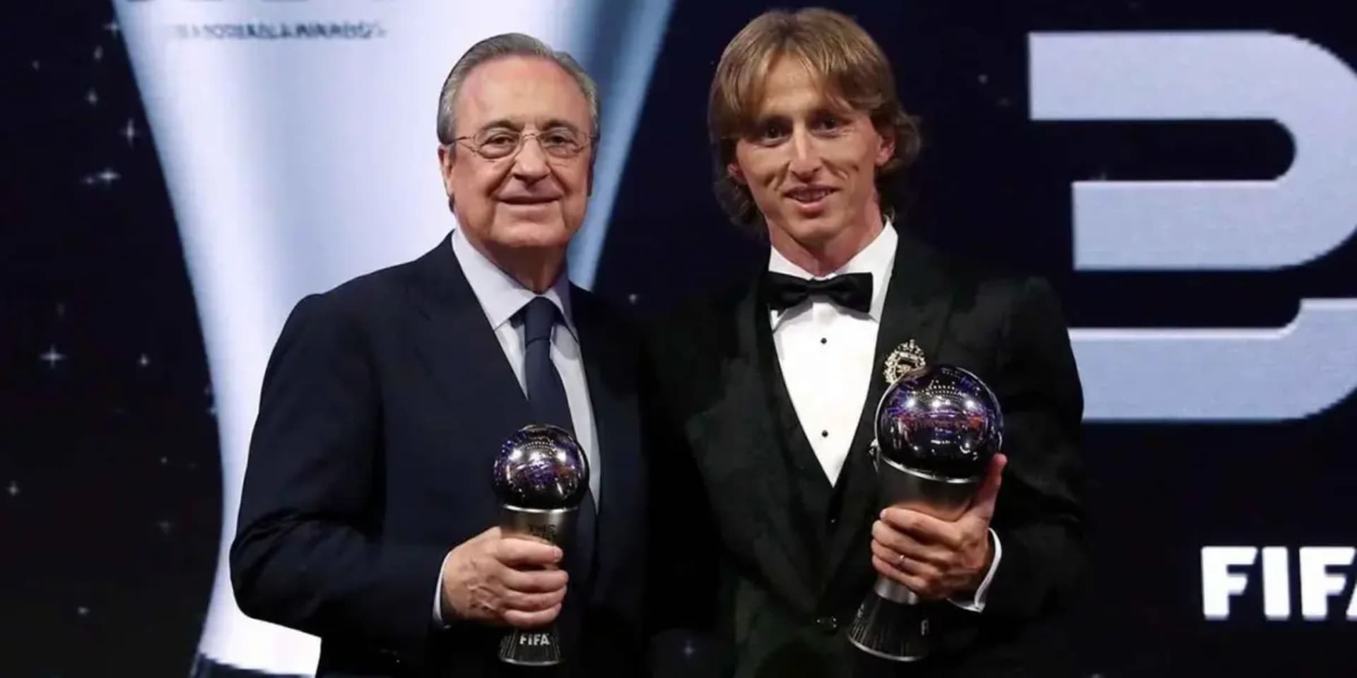 Florentino estuvo junto a los jugadores recogiendo la medalla de subcampeones y dejó una frase muy polemica a Modrid