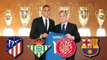 Florentino lo mandó del Madrid, ahora este club español quiere a Keylor Navas
