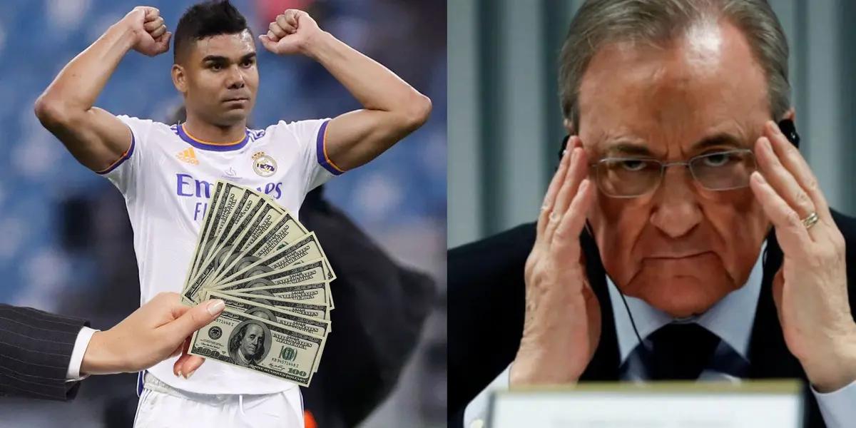 Florentino Pérez desistió del jugador que hoy la rompe en Brasil