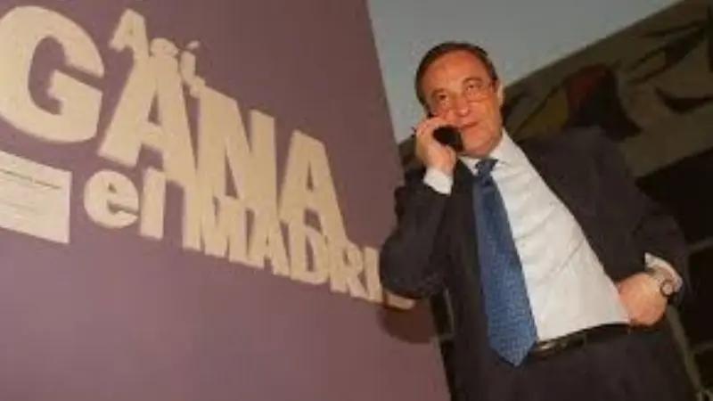 Florentino Pérez no disfrutó de la exhibición de Mbappé ya que sabe que se aleja del Madrid.