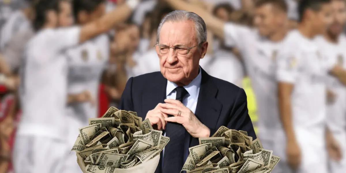 Florentino Pérez está dispuesto a seguir reforzando al Real Madrid cueste lo que cueste.