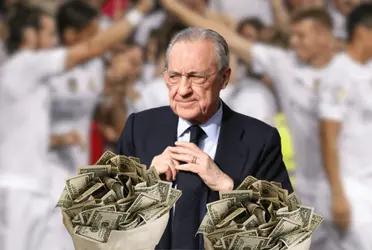 Florentino Pérez está dispuesto a seguir reforzando al Real Madrid cueste lo que cueste.