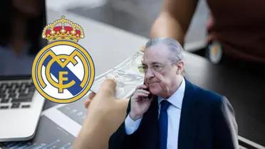 Florentino Pérez Foto: Pexels, Marca y Escudoteca