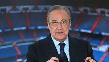 Florentino Pérez. Foto: redes de Real Madrid.