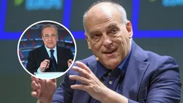 Florentino Pérez - Javier Tebas (Foto: X)