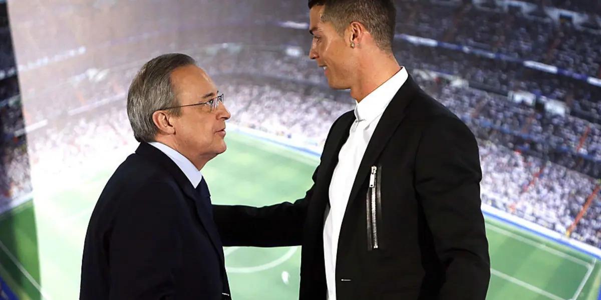 Florentino Pérez puso en su lugar a Cristiano Ronaldo, quien creyó que el Real Madrid se iba a caer a pedazos si se iba