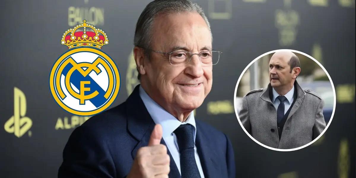 Florentino Pérez - Rafael Louzán (Foto: X)