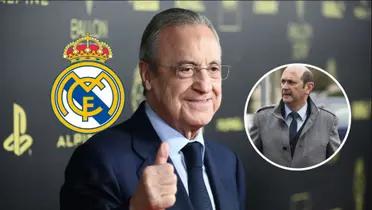 Florentino Pérez - Rafael Louzán (Foto: X)