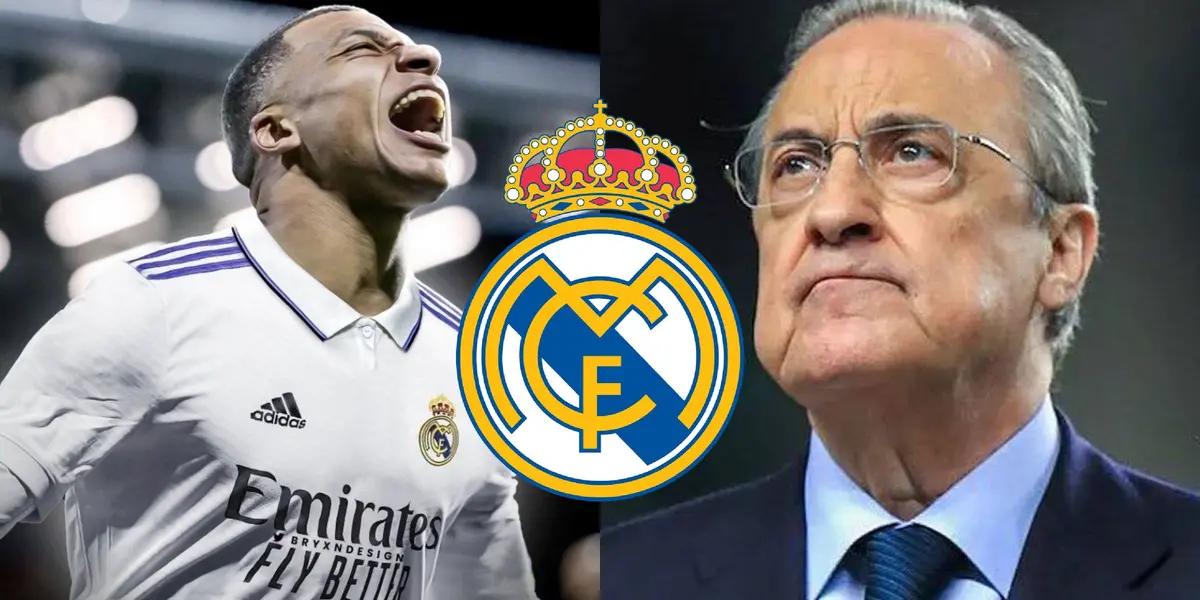 Florentino Pérez saca a la luz lo que debe suceder para que ellos fichen a Mbappé