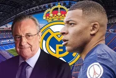 Florentino Pérez tenía la oportunidad de fichar a Kylian Mbappé pero lo descartó de plano