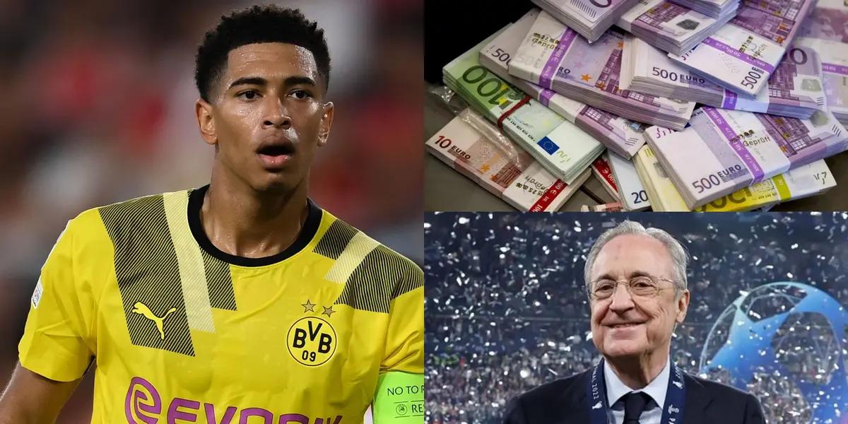 Florentino Pérez tiene pensado hacerle la vida imposible al Liverpool y buscará arrebatarle a Jude Bellingham.