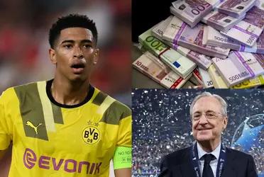 Florentino Pérez tiene pensado hacerle la vida imposible al Liverpool y buscará arrebatarle a Jude Bellingham.