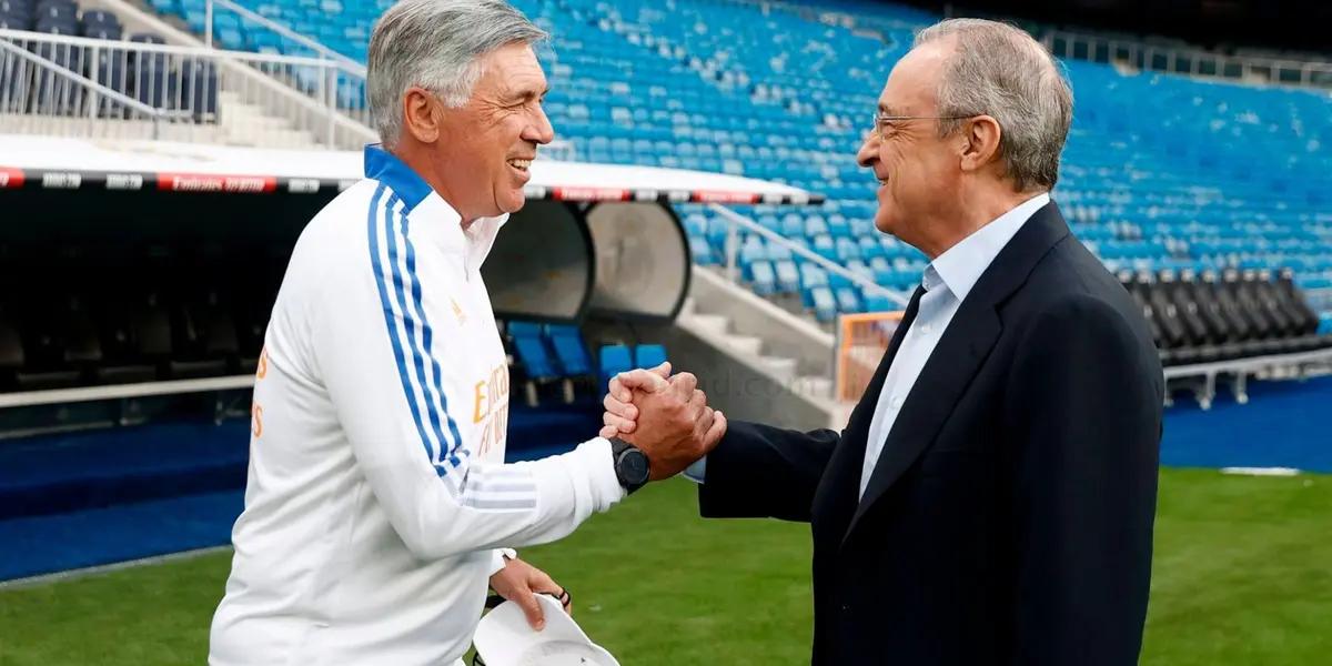 Florentino Pérez y Carlo Ancelotti