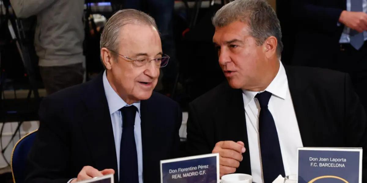 Florentino Pérez y Joan Laporta / Foto: Eurosport