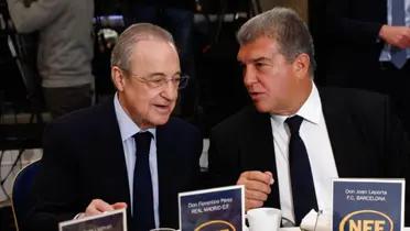 Florentino Pérez y Joan Laporta / Foto: Eurosport