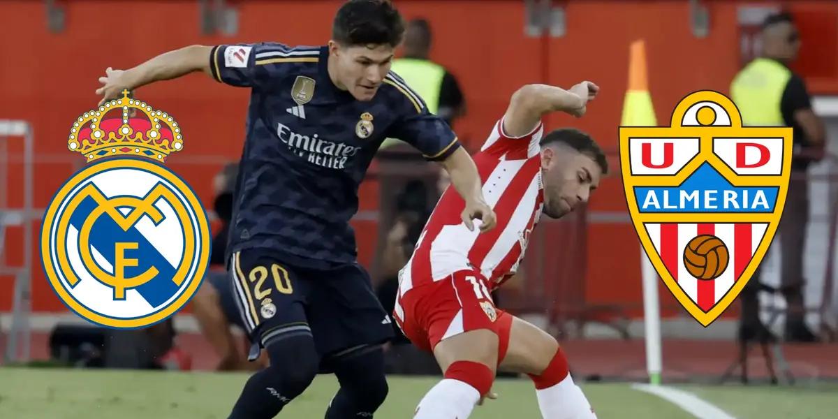 Fran García y Embarba en un partido de LaLiga