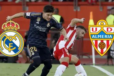 Fran García y Embarba en un partido de LaLiga