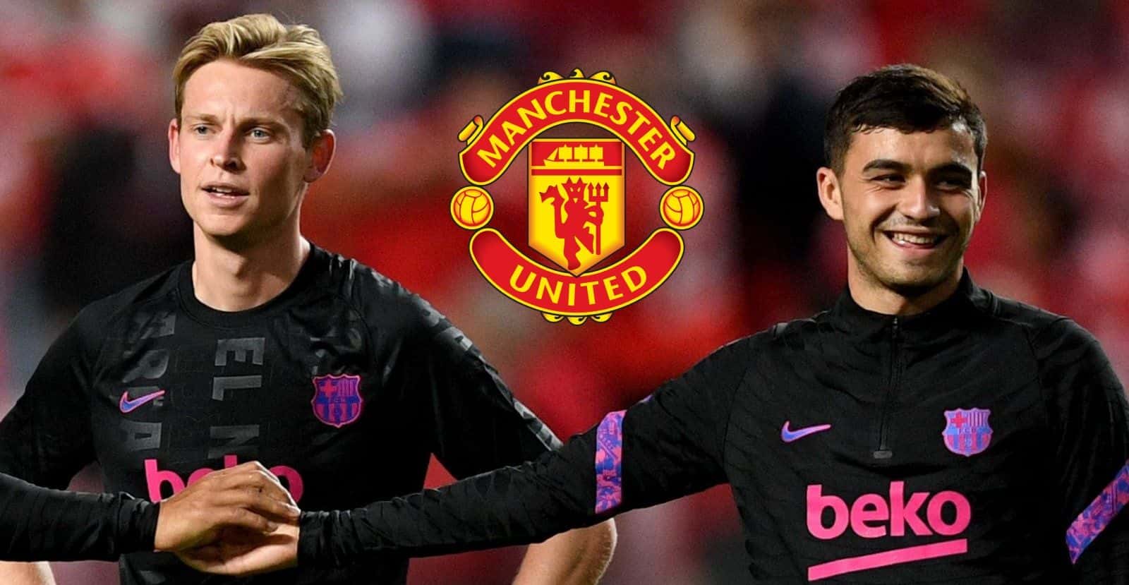 Frankie de Jong ha cambiado su opinión sobre su estadía en el cuadro catalán y estaría seriamente en marcharse al United con su ex entrenador del Ajax.