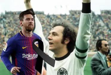 Franz Beckenbauer perdió la vida a los 78 años y esto hizo Leo Messi cuando se enteró