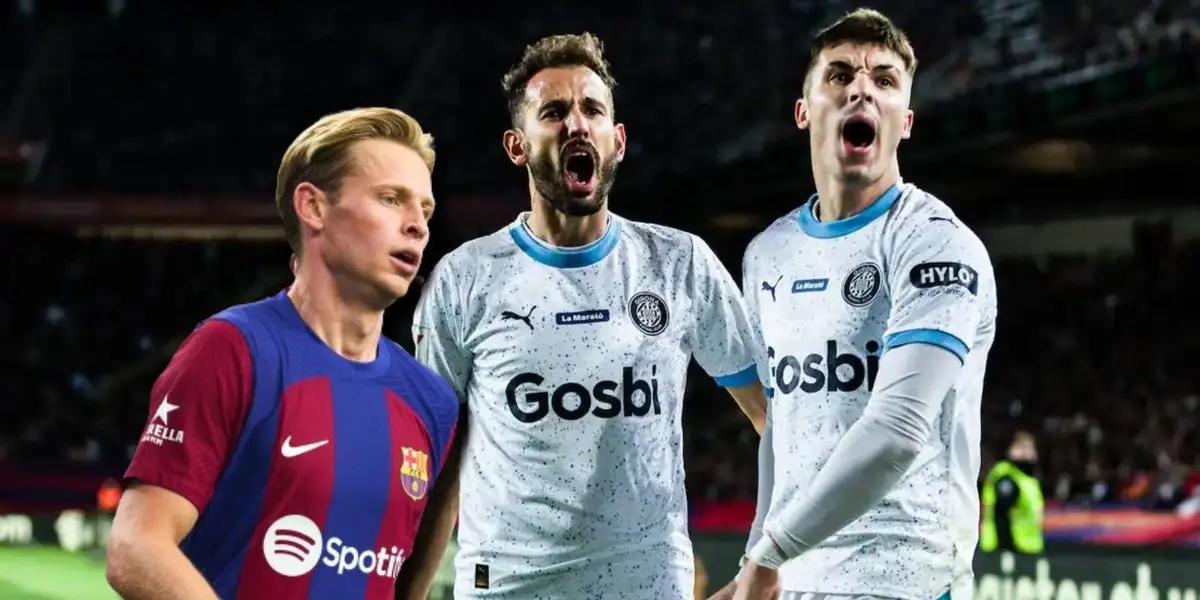 Frenkie De Jong está molesto con el presente malo que vive el FC Barcelona, que cayó ante el Girona