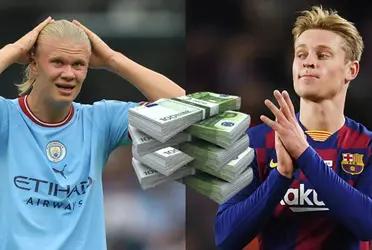 Frenkie De Jong podría dar el batacazo del mercado llegando a Manchester City que podría pagarle este sueldo