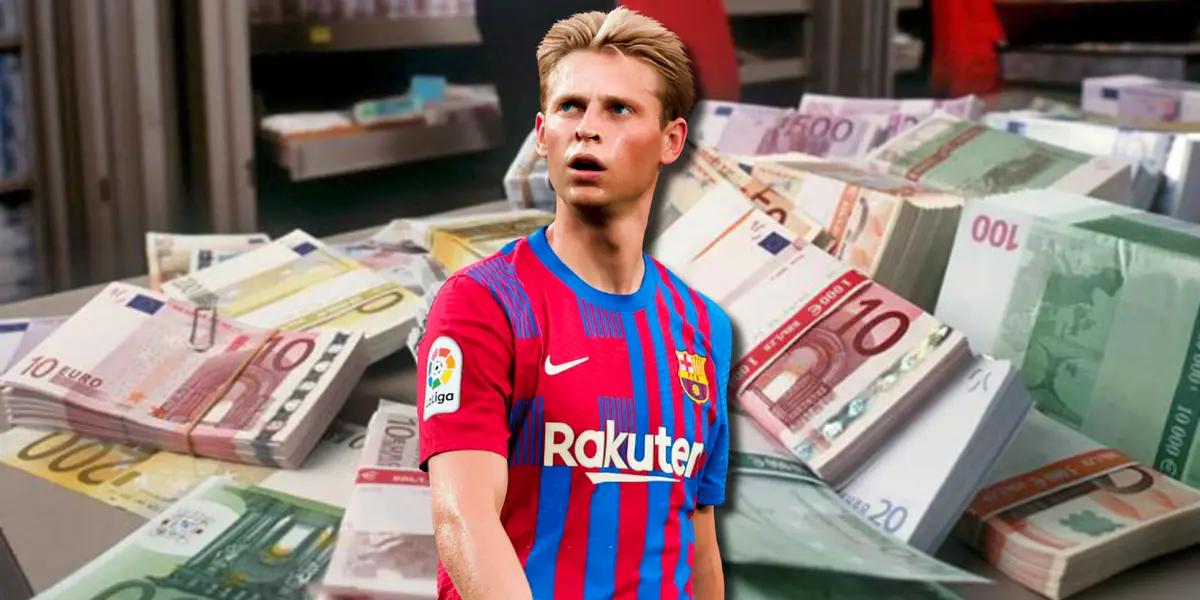Frenkie De Jong se enojó porque su salario en el Barça no son 40 millones, revelan lo que en verdad gana