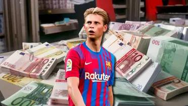 Frenkie De Jong se enojó porque su salario en el Barça no son 40 millones, revelan lo que en verdad gana