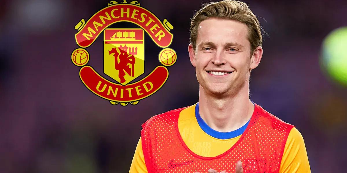 Frenkie de Jong está en la mira del Manchester United ahora que destaca en el FC Barcelona