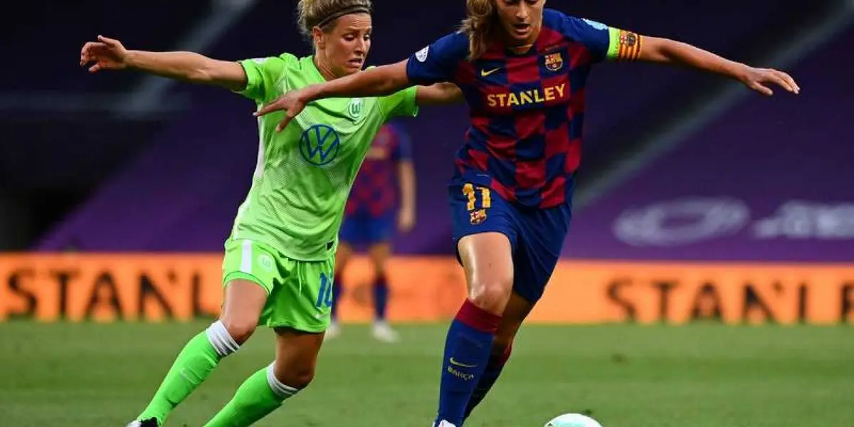Fridolina Rolfö se destaca en el Fútbol Club Barcelona, proveniente del Wolfsburgo, vivirá un partido especial frente a su ex club por las semifinales de la Champions League Femenina.