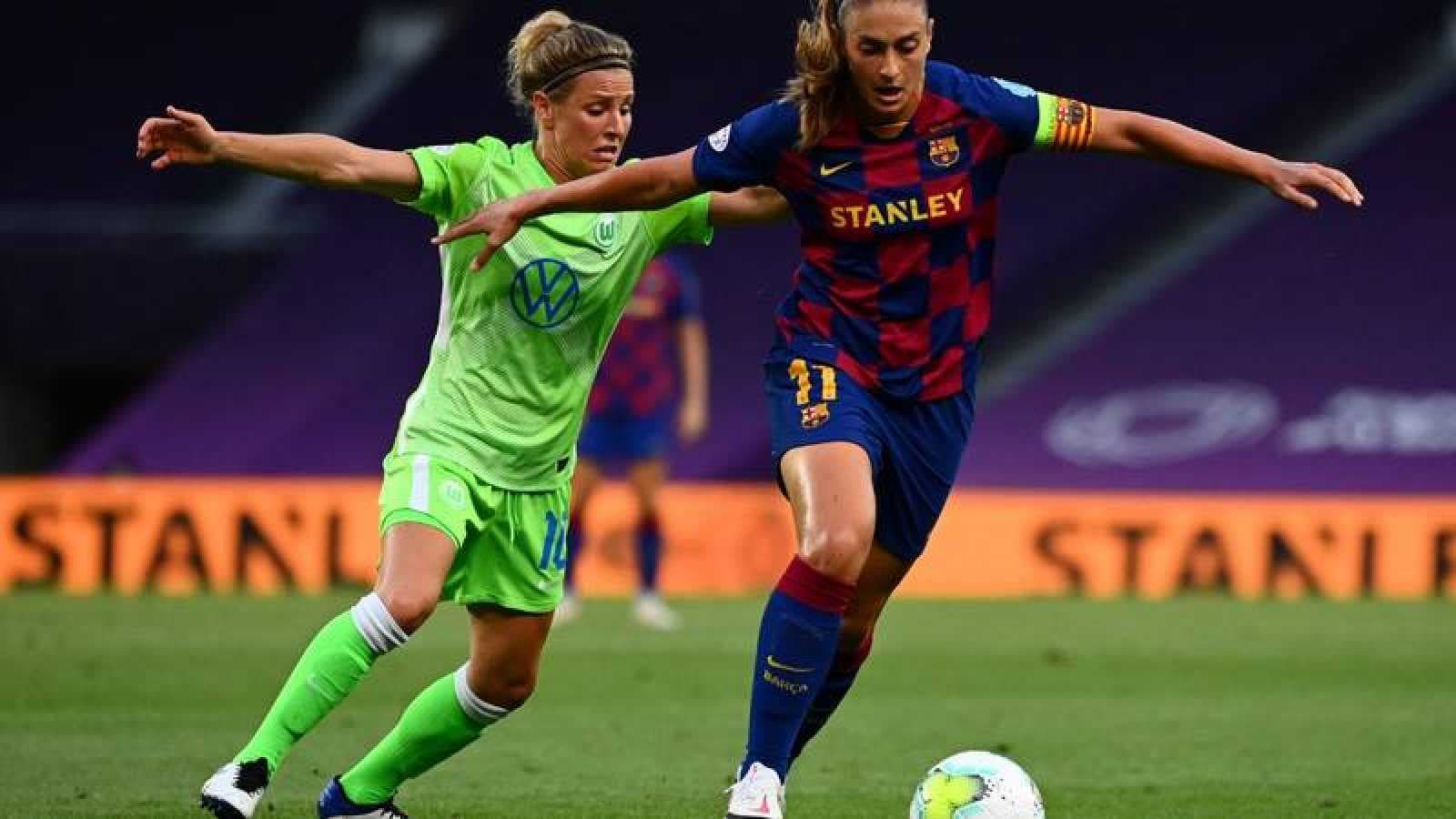 Fridolina Rolfö se destaca en el Fútbol Club Barcelona, proveniente del Wolfsburgo, vivirá un partido especial frente a su ex club por las semifinales de la Champions League Femenina.