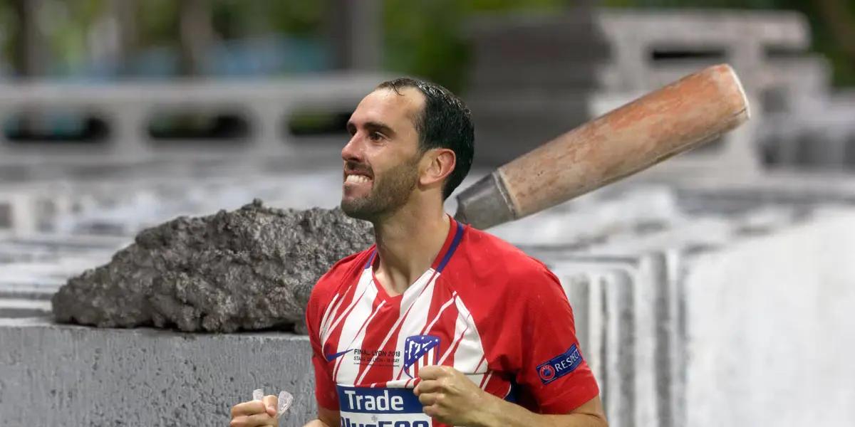 Fue campeón de Liga con Atleti y hoy vende cemento, esto quiere Godín para su futuro