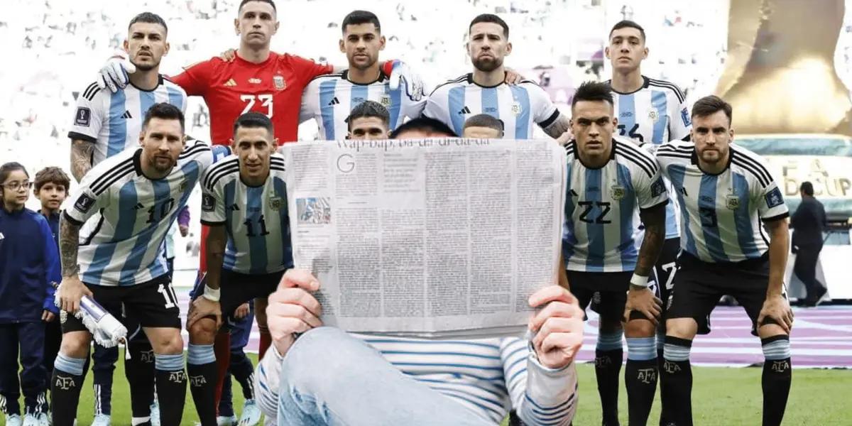 Fue campeón del mundo en Qatar con la Albiceleste, pero su relación con el plantel quedó quebrada y actualmente atraviesa un presente sumamente complicado.