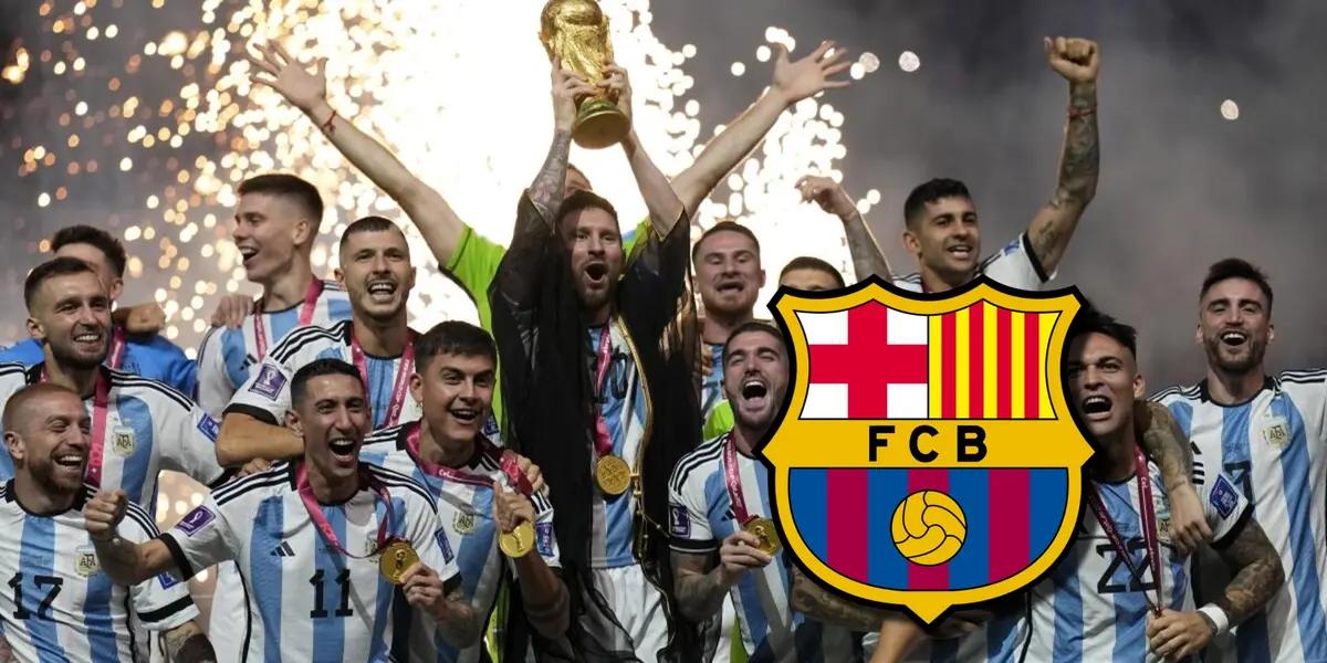 Fue campeón del mundo, jugó con Messi y vale 12 millones, podría llegar al Barça